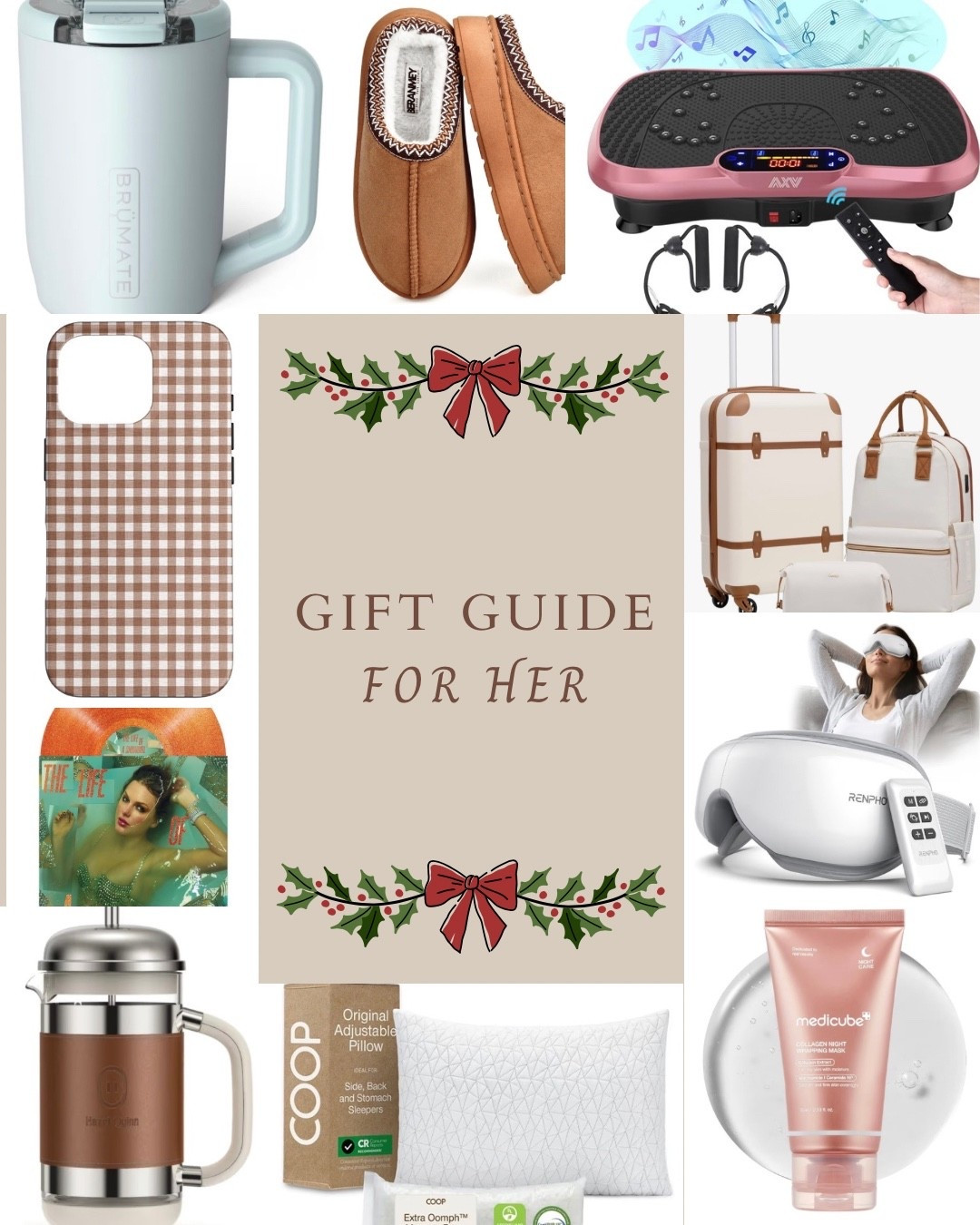 Gift Guide For Her 🎁
Gifts for Mom, Wife, Sister, Best Friend, etc. 

#Christmas #christmasgiftguides #GiftGuideforher #BlackFriday #giftideas

#LTKGiftGuide #LTKSeasonal #LTKHoliday