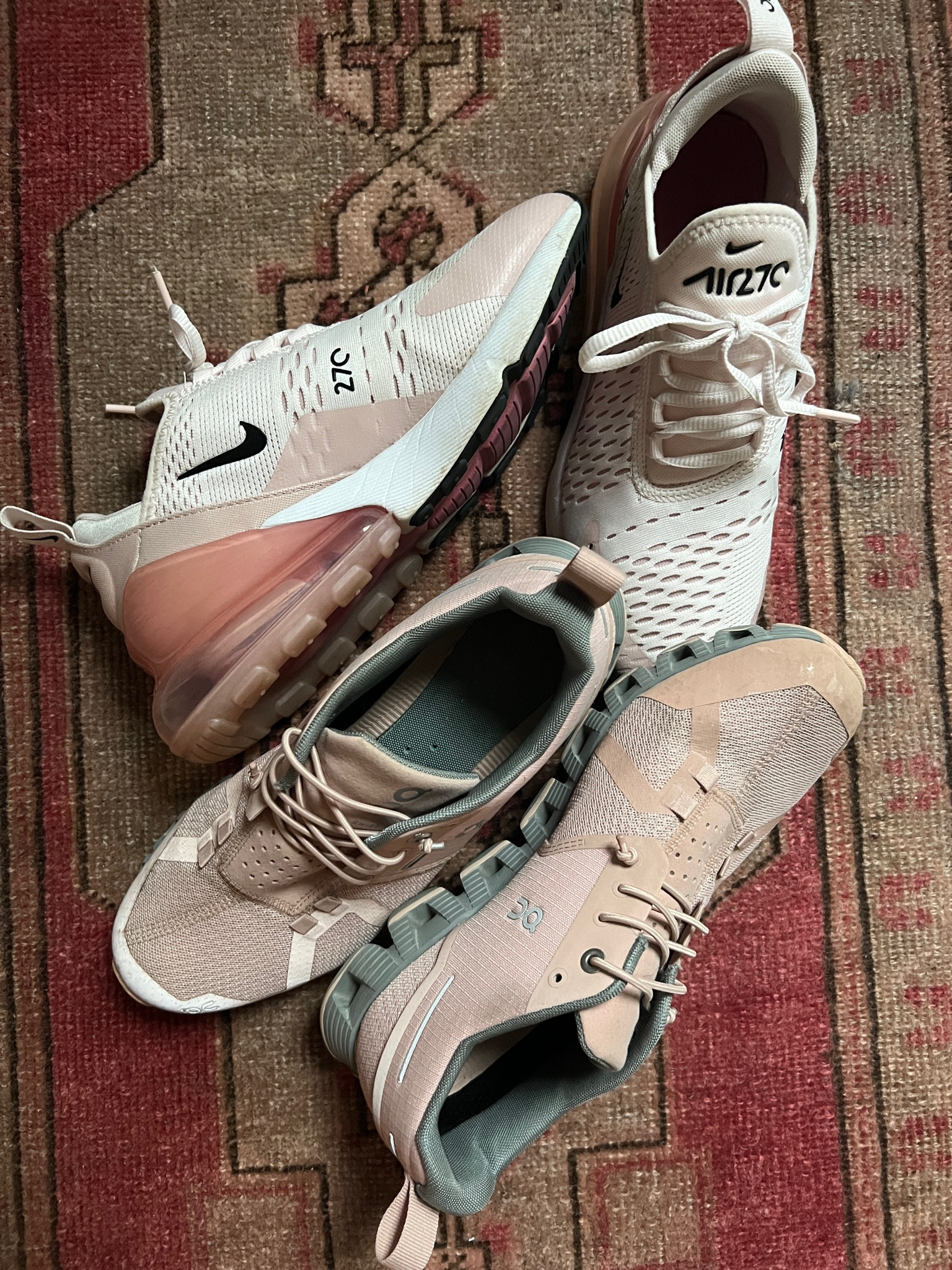 Running Shoes Nike Air Max 270 React Sepia Stone Nike Air Max 270