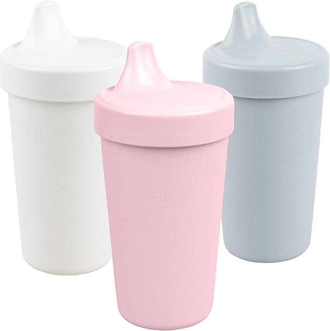 Re-Play Spill-Proof Sippy Cups for Toddlers - Kids Reusable 10 Oz Set of 3, Dishwasher & Microwav... | Amazon (US)
