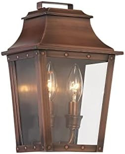 Acclaim Lighting 8423CP | Vintage Solid Copper Two Light Dimmable Wall Mounted Outdoor Wet Rated ... | Amazon (US)