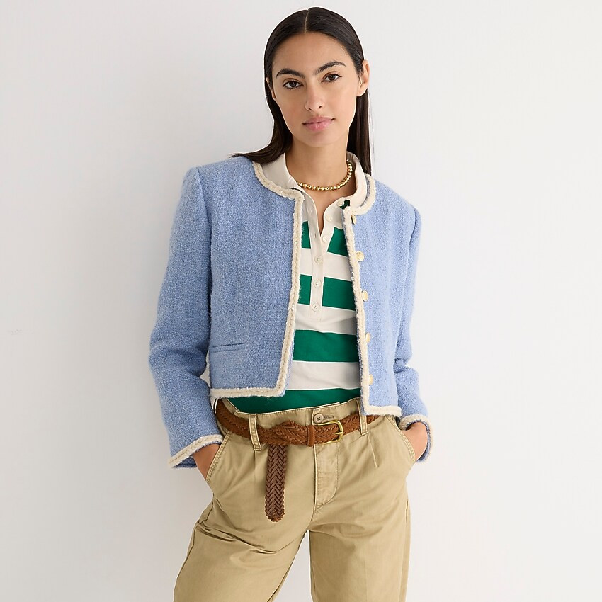 Louisa lady jacket in maritime tweed | J. Crew US