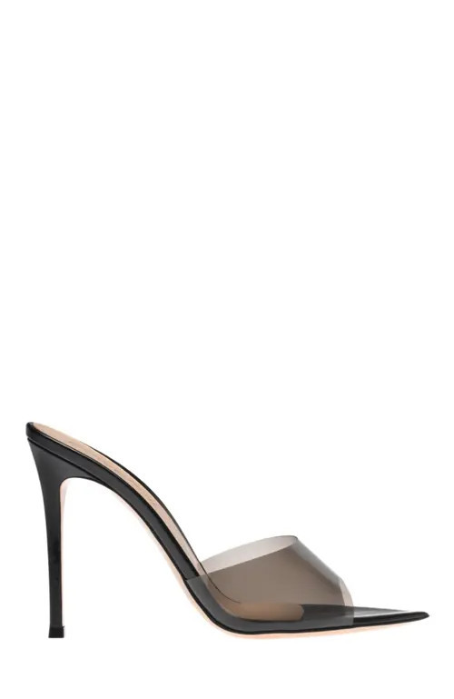 Gianvito Rossi Elle Mules in Black at Nordstrom, Size 35.5 | Nordstrom
