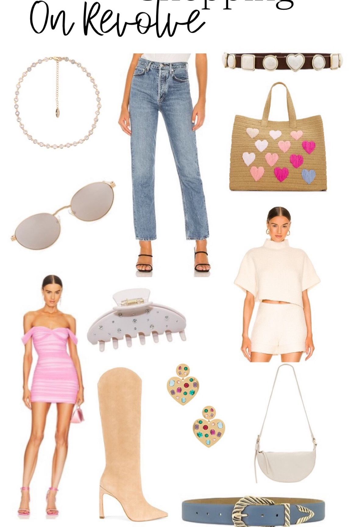 Snow day shopping on Revolve 