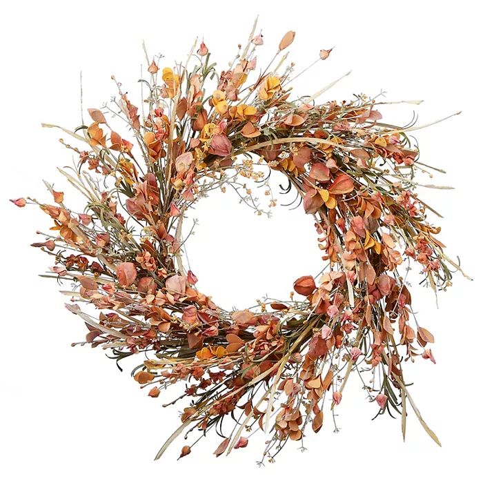 National Tree Company Autumn Artificial Wild Flowers Wreath | Kohls | Kohl's