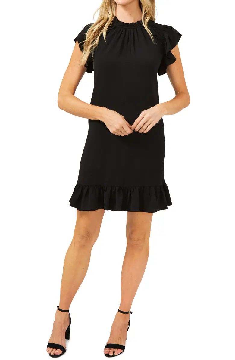 CeCe Flutter Sleeve Ruffle Dress | Nordstrom | Nordstrom