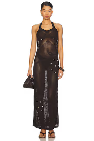 SIEDRES Essens Dress in Brown from Revolve.com | Revolve Clothing (Global)