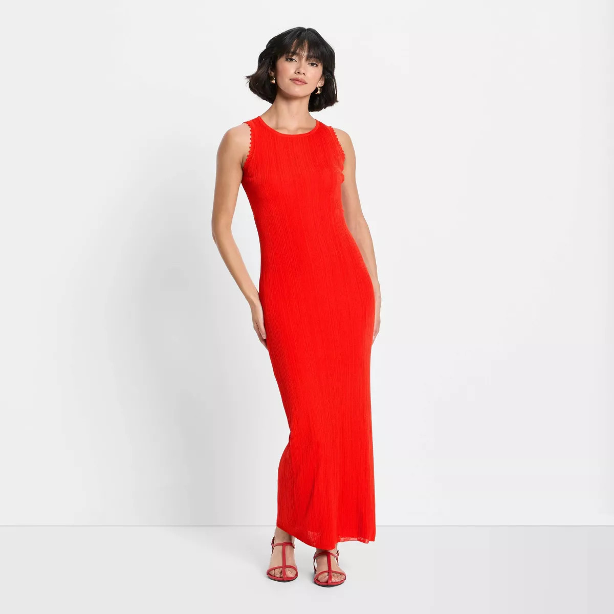 Women's Open Back Maxi Sweater Dress - Future Collective | Target