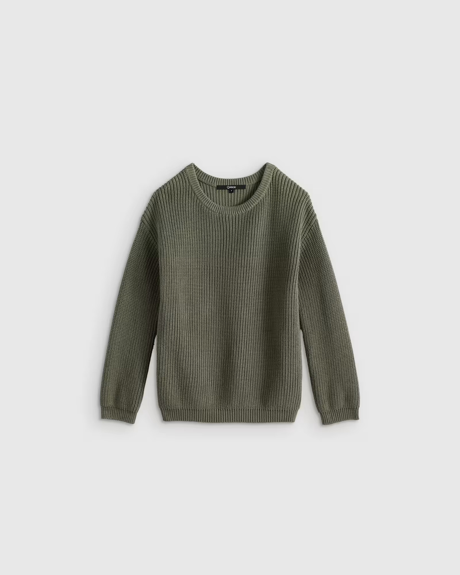 100% Organic Cotton Fisherman Tunic Sweater | Quince