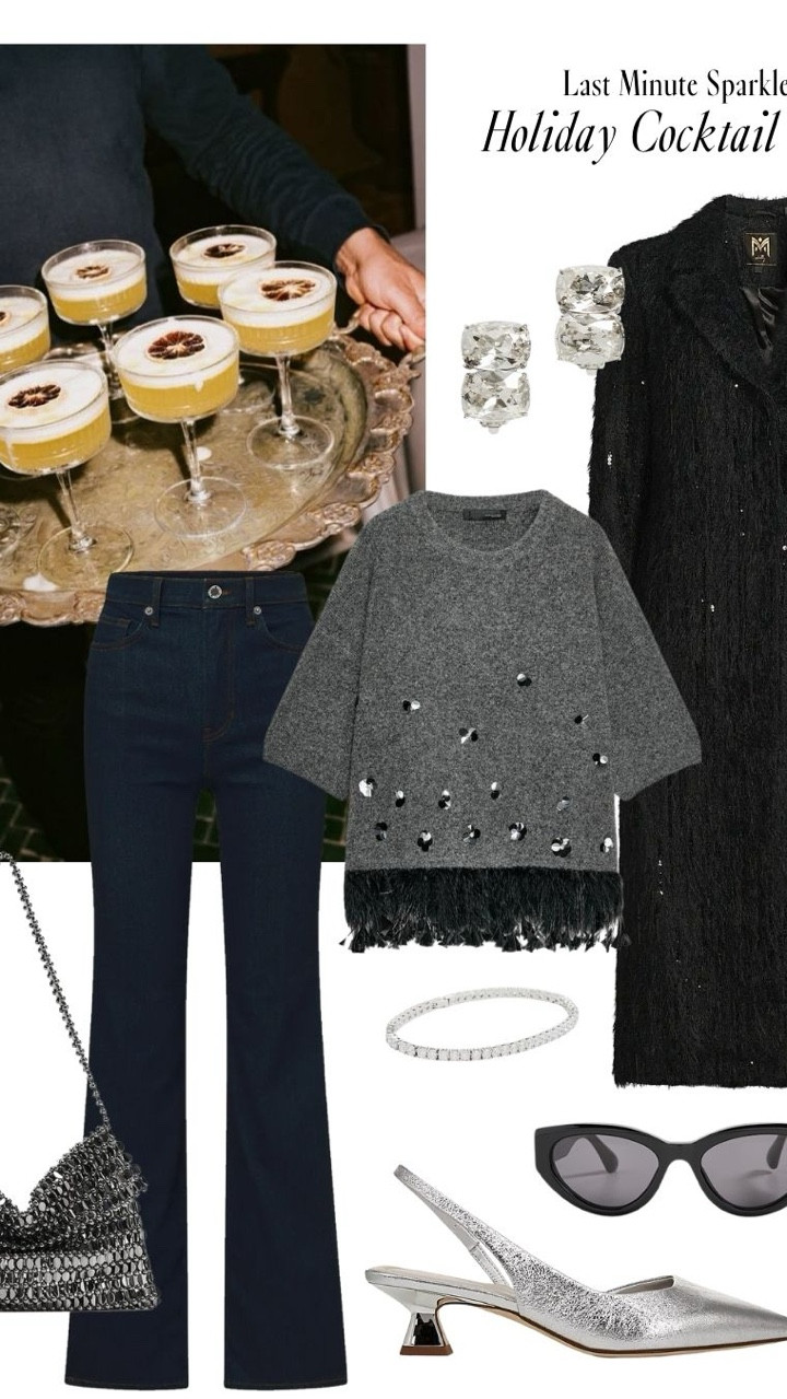 Need a party-ready look fast? These elevated pieces bring instant glamour—think shimmering tops, tailored pants, statement accessories, and just the right amount of shine. Perfect for holiday parties, New Year’s Eve, or any last-minute invite where you still want to look polished and intentional.

Save this post for easy evening outfit inspiration and tap to shop these sparkle-ready styles before your next event. 🥂#LTKParty #LastMinuteStyle #HolidayOutfits #NYEStyle #PartyLooks #SparkleSeason 

 

#LTKHoliday #LTKSeasonal #LTKOver40