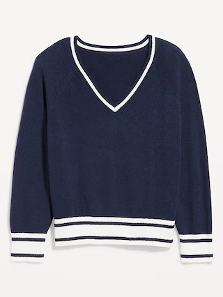 SoSoft Loose V-Neck Sweater | Old Navy (US)