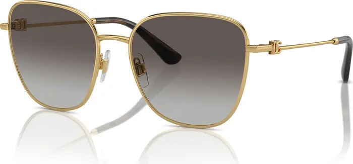 56mm Gradient Butterfly Sunglasses | Nordstrom