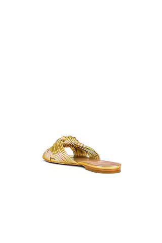 x REVOLVE Billie Flat in Gold | Revolve Clothing (Global)