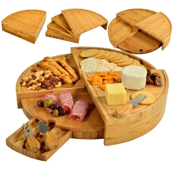 Alcott Hill® Round Wood Cheese Board | Wayfair North America