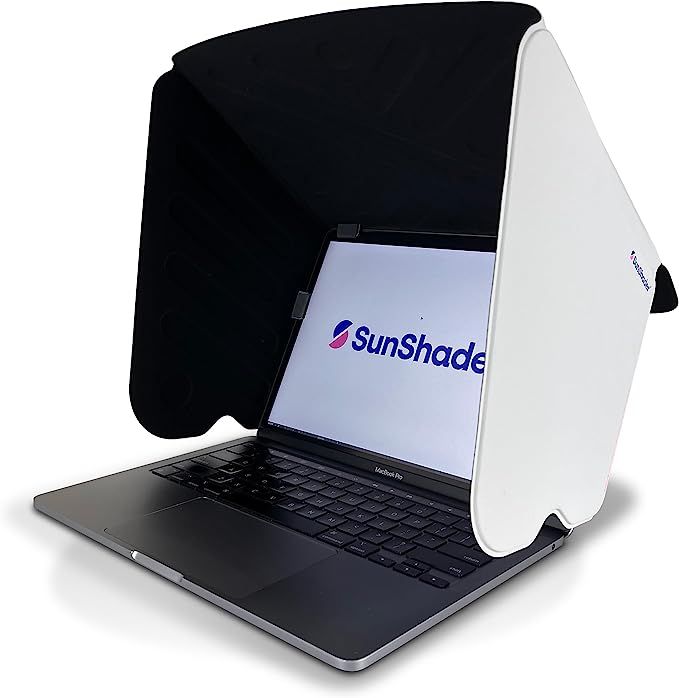 SunShader 3 (New) - Laptop Sun Shade, Heat Shield & Anti-Glare Privacy Screen (Large, Light Grey)... | Amazon (US)