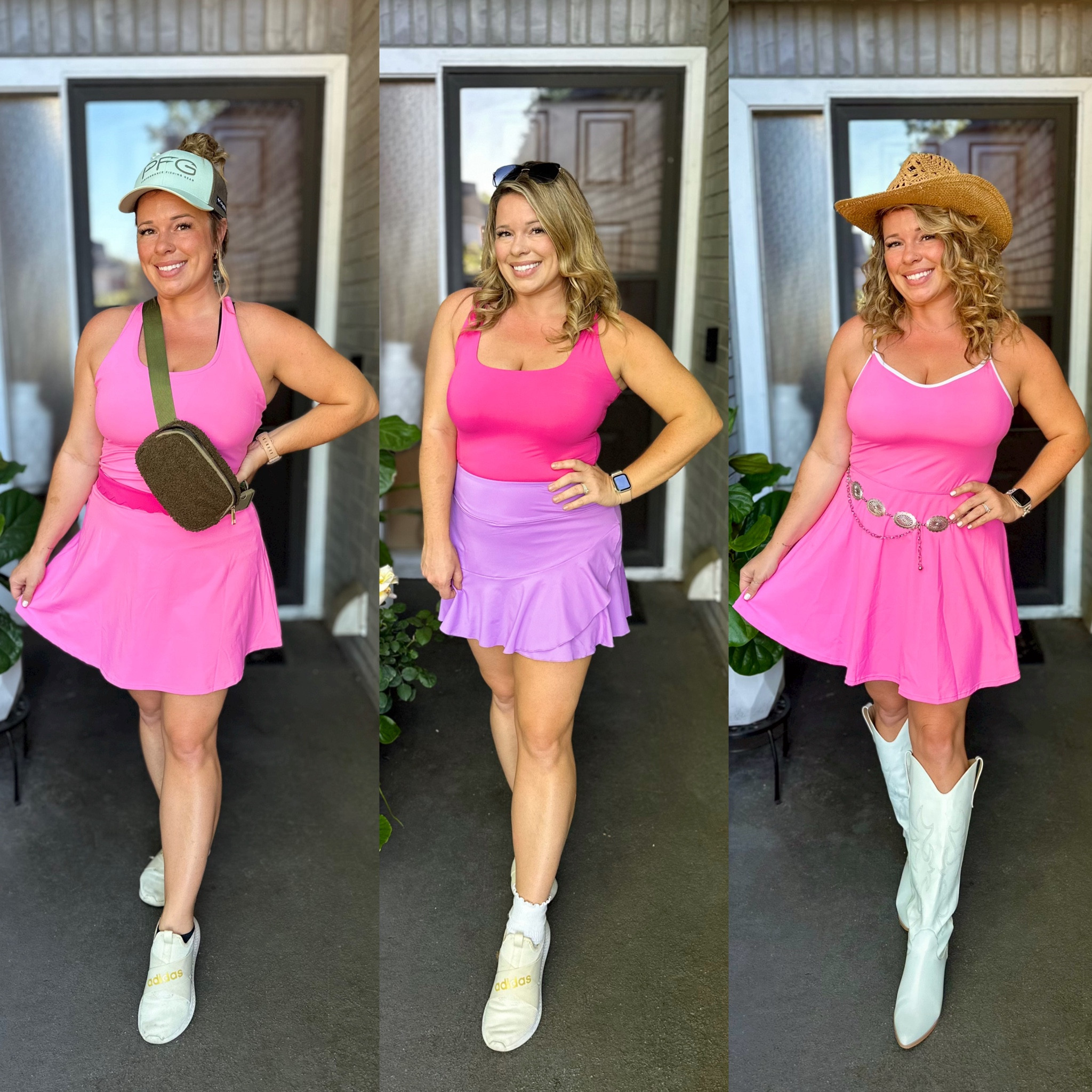 The best everyday outfits are feminine stretchy material that you can throw on and feel cute.


Activewear outfit
Tennis outfits
Athleisure skirt skort
Colorful gym wear
Sportswear outfit
Size large
Tennis dress
Activewear dress
Sportswear dress
Size 12
Summer dress
Midsized outfit
Athletic dress

#LTKStyleTip #LTKMidsize #LTKFitness