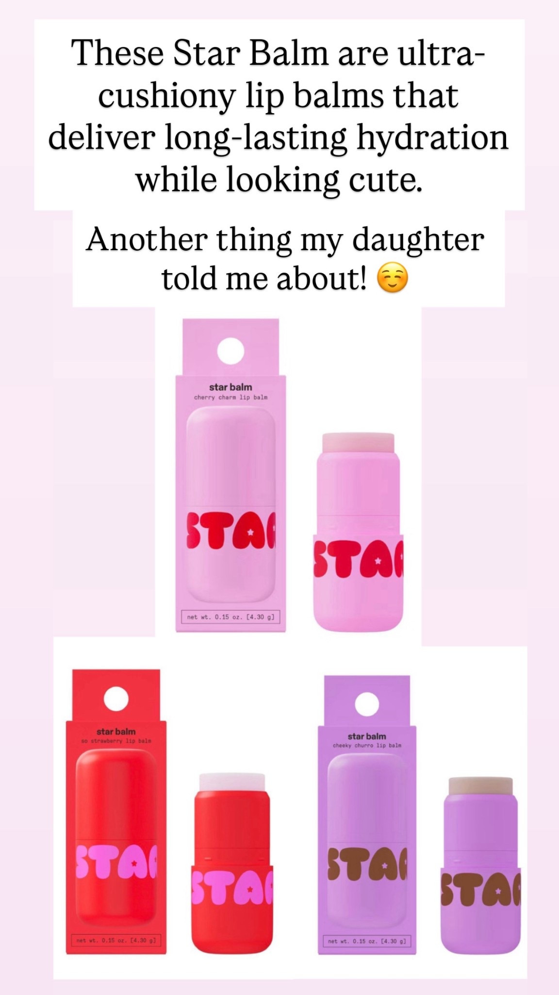 Starface lip balms 

#LTKBeauty