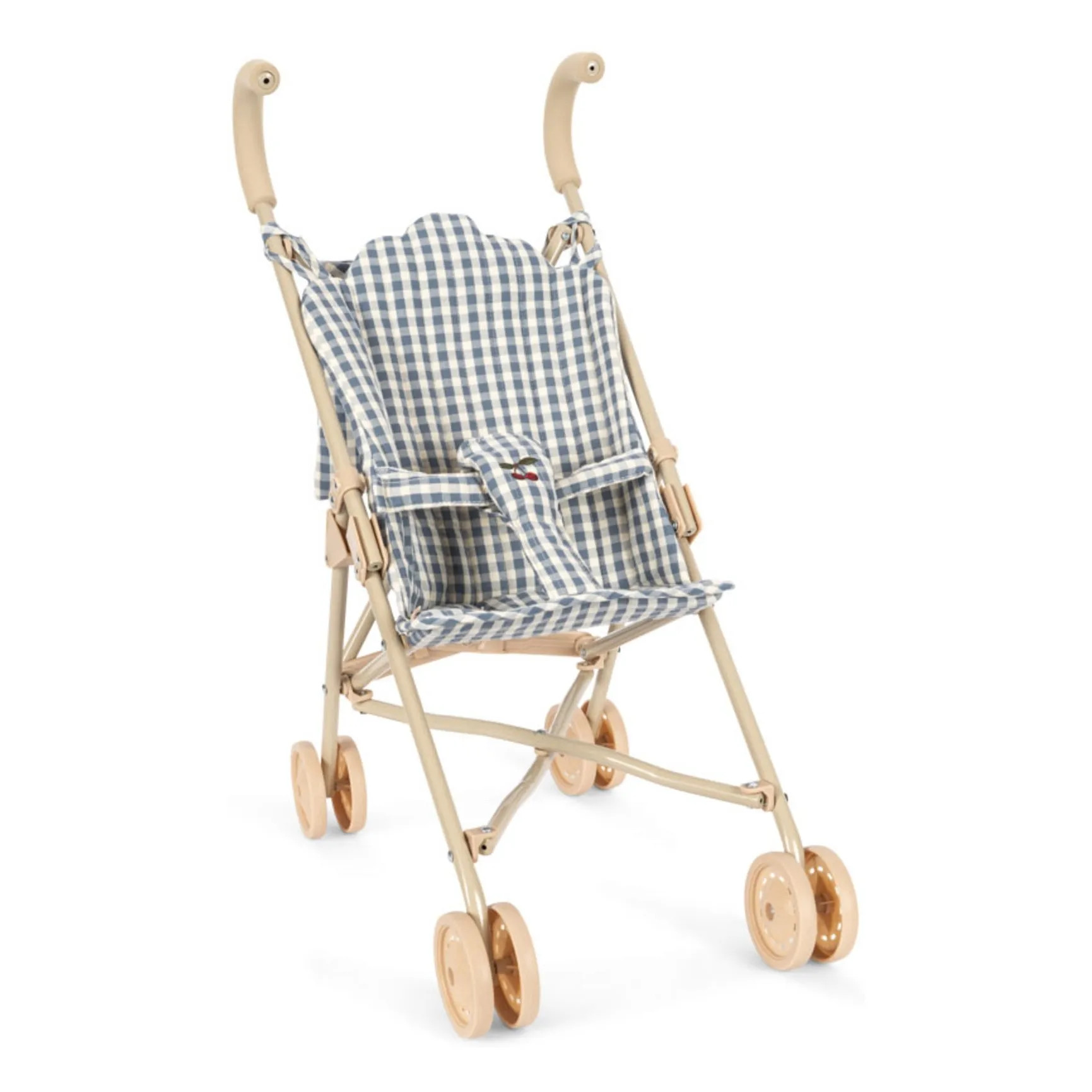 Vichy doll stroller | Blue | Smallable
