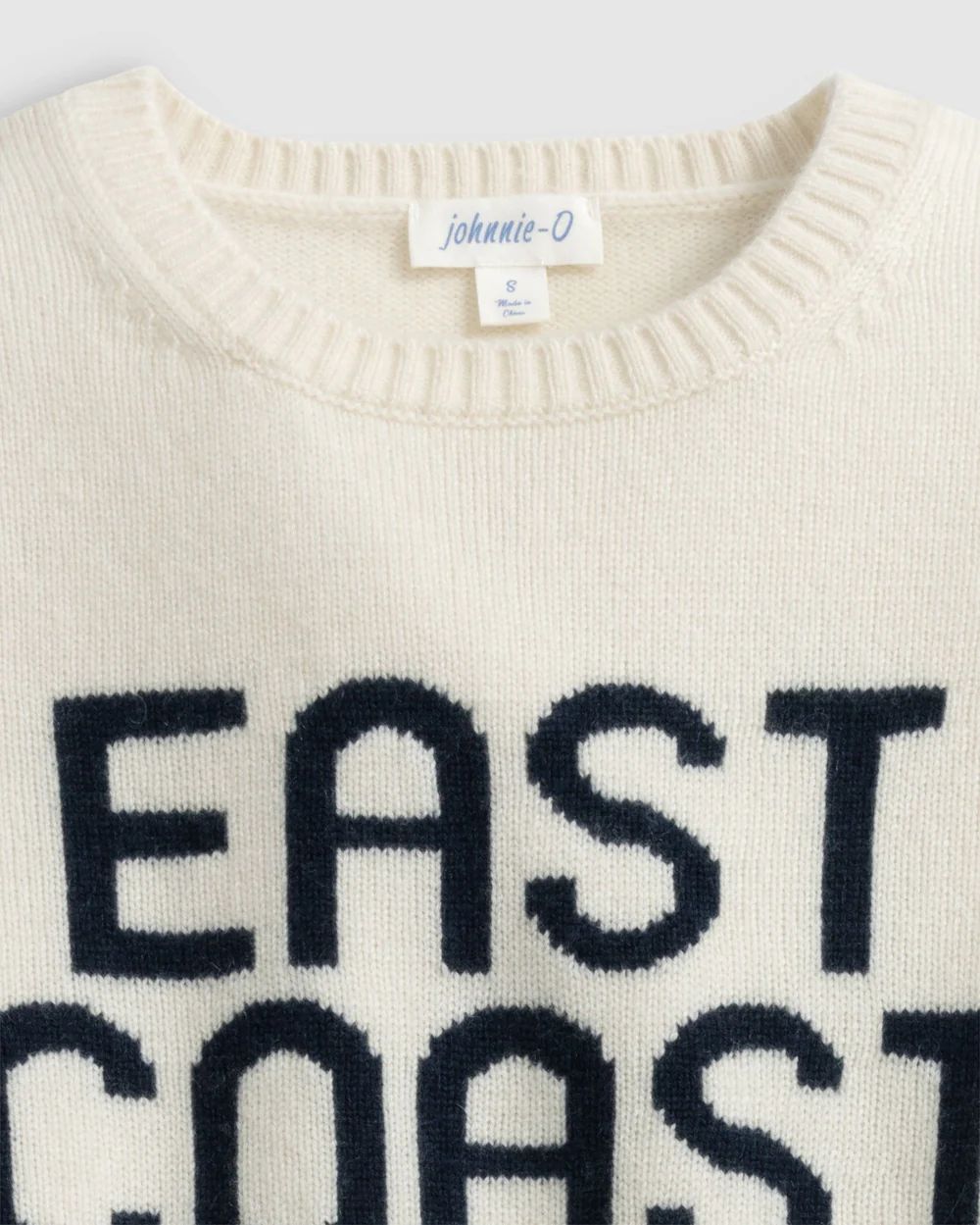 Coastal Cashmere Blend Crewneck Sweater | johnnie O