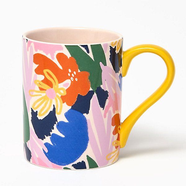 Abstract Floral Mug | Paper Source | Paper Source