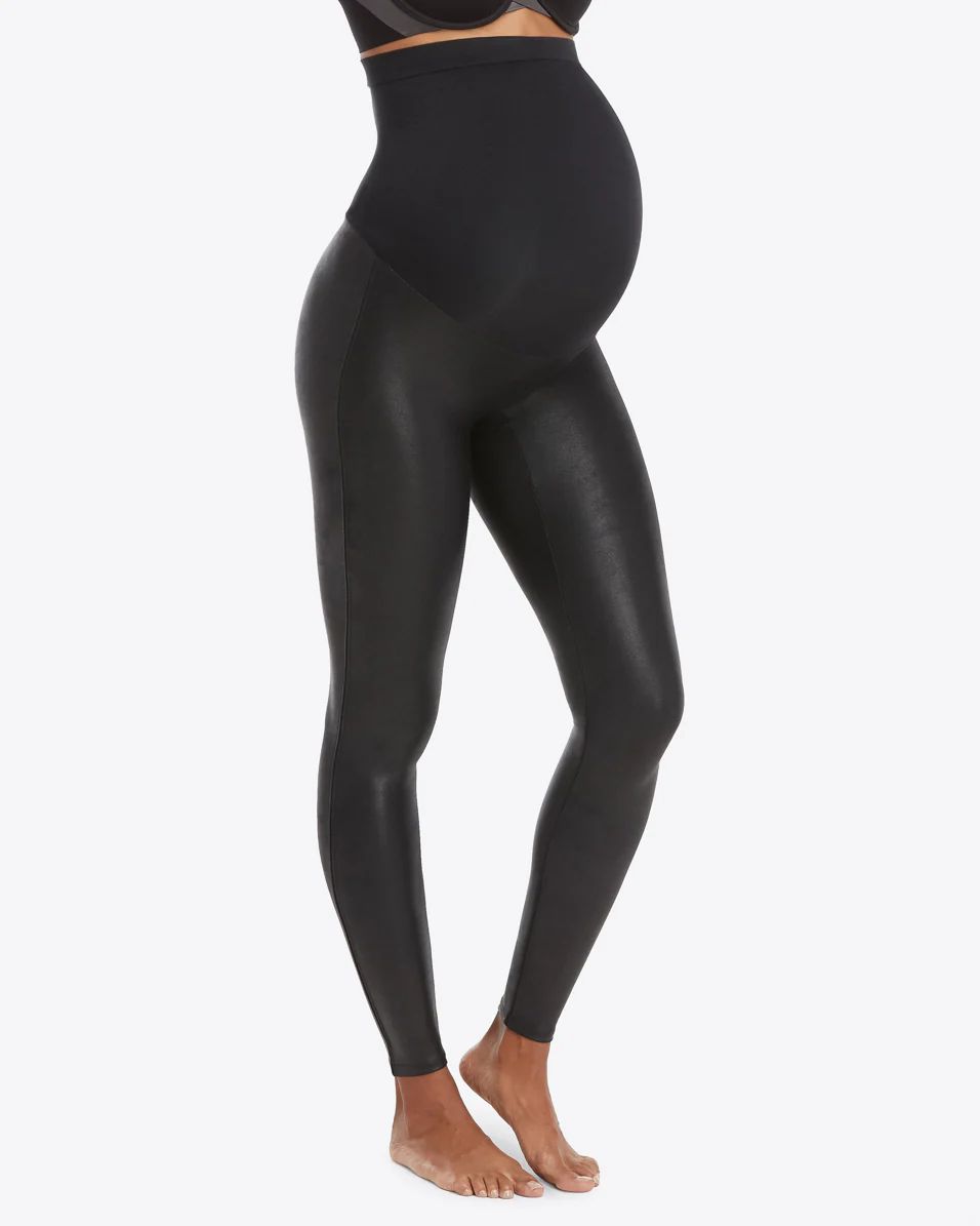 Mama Faux Leather Leggings | Spanx