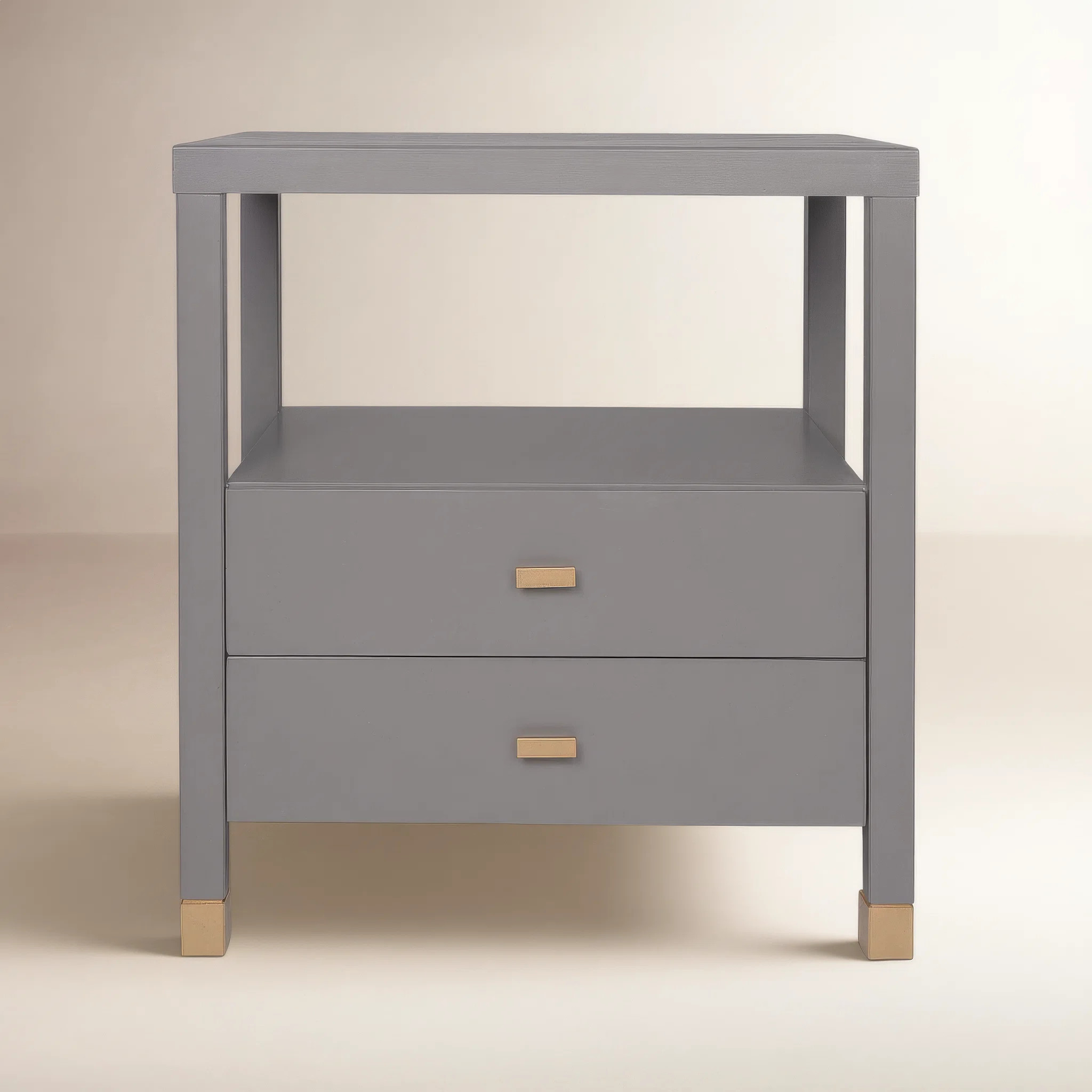 Francisca 2 - Drawer Solid Wood Nightstand | Wayfair North America