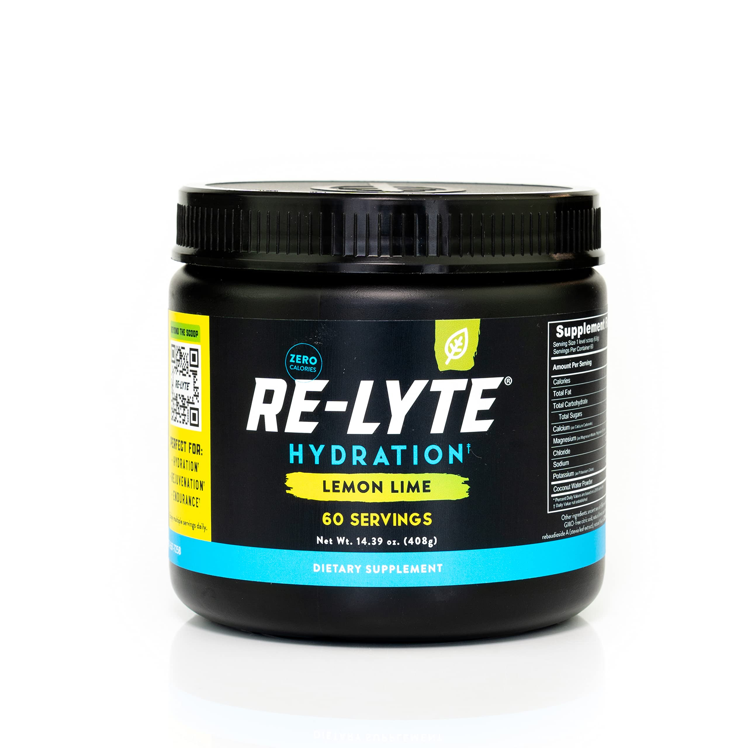 REDMOND Re-Lyte Electrolyte Powder Drink Mix (Lemon Lime) | Amazon (US)