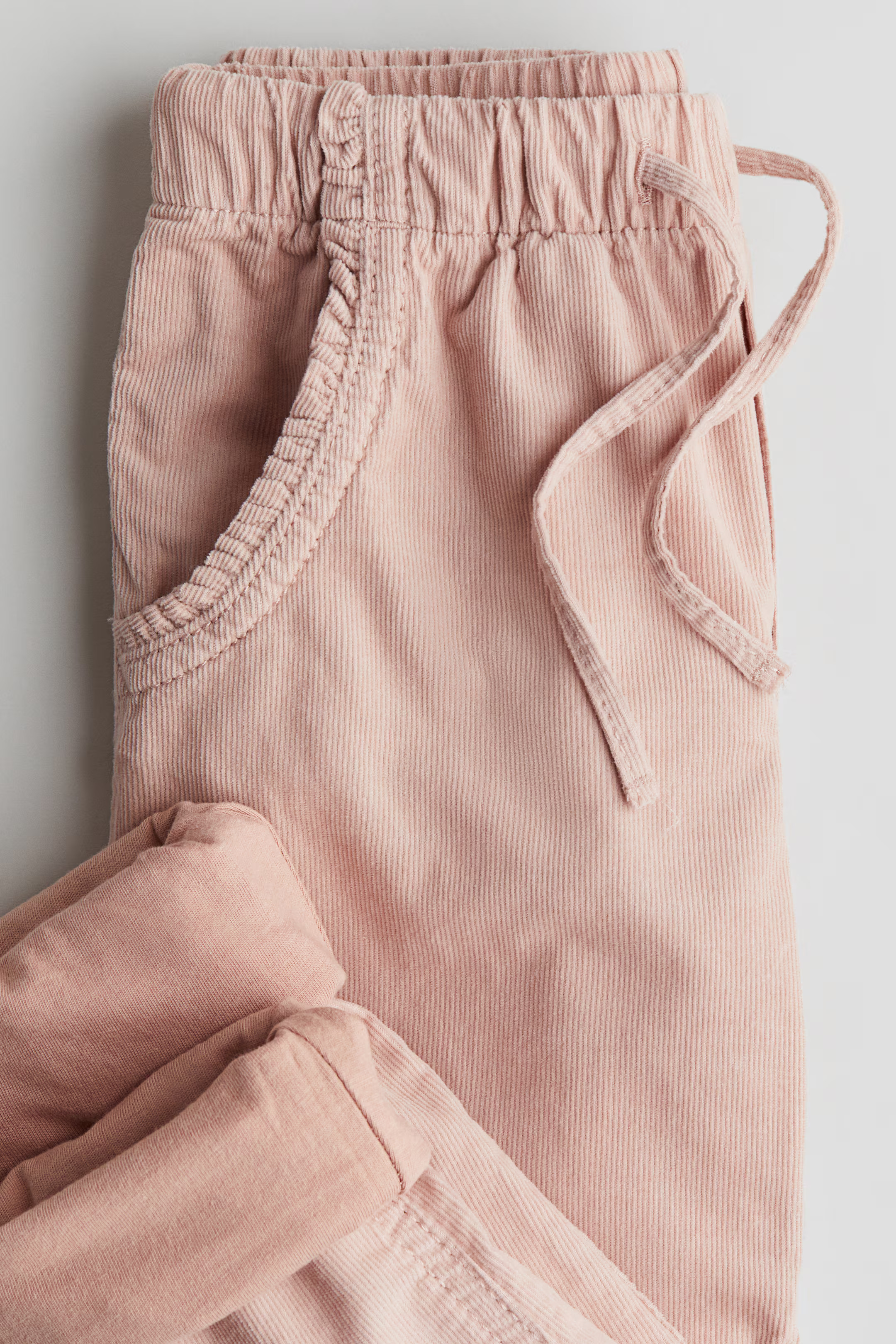 Cotton Corduroy Joggers | H&M (US + CA)