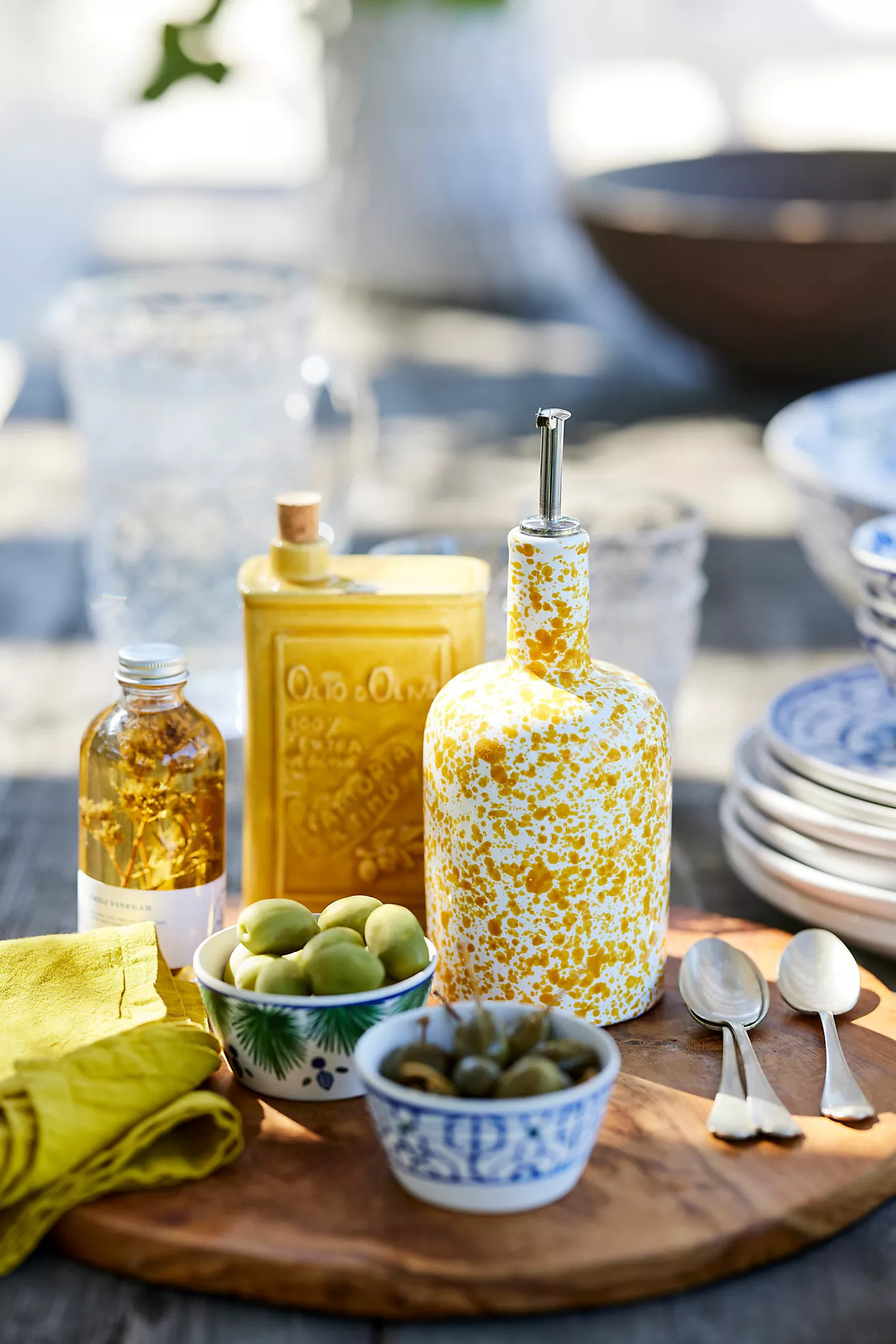Cucina Stoneware Olive Oil Cruet | Anthropologie (US)