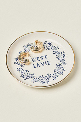 C'est La Vie Trinket Dish | Anthropologie (US)