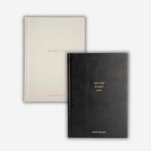 INSIDE THEN OUT The Reflection Bundle: Better Every Day + Dig Deeper Journal | Guided Daily Journal With Prompts for Self Love, Reflection, Growth, Intention, Healing, Discovery, and Wellness | Amazon (US)