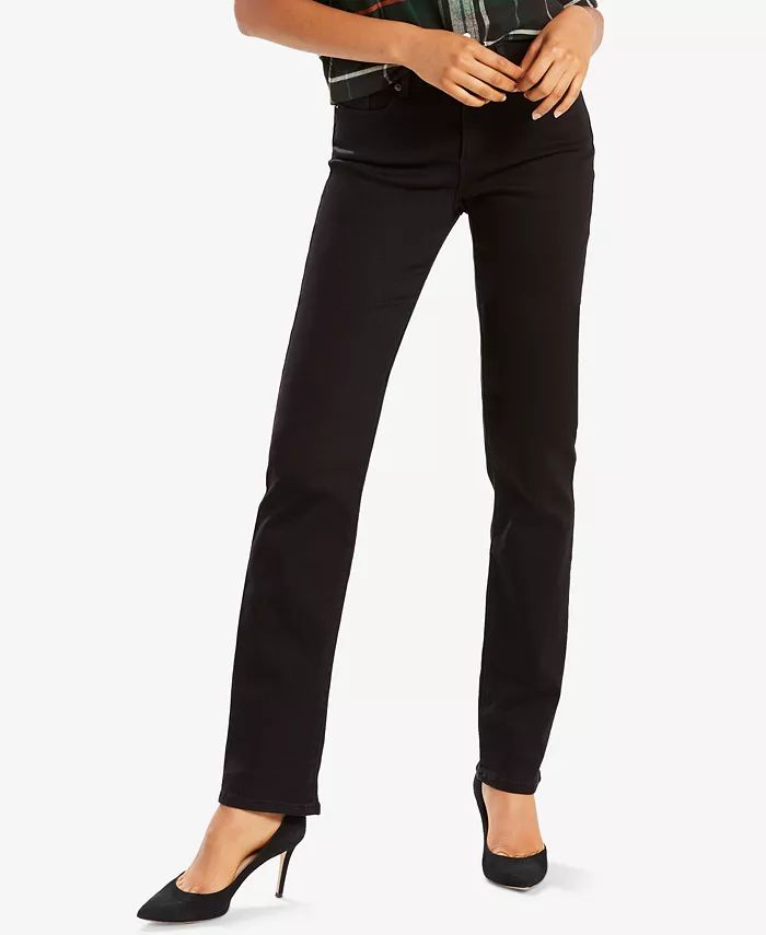 Levi's Women's Classic Mid Rise Straight-Leg Jeans - Macy's | Macy's