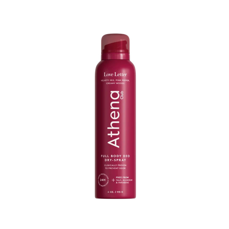 Full Body Deo Dry-Spray Love Letter | Athena Club