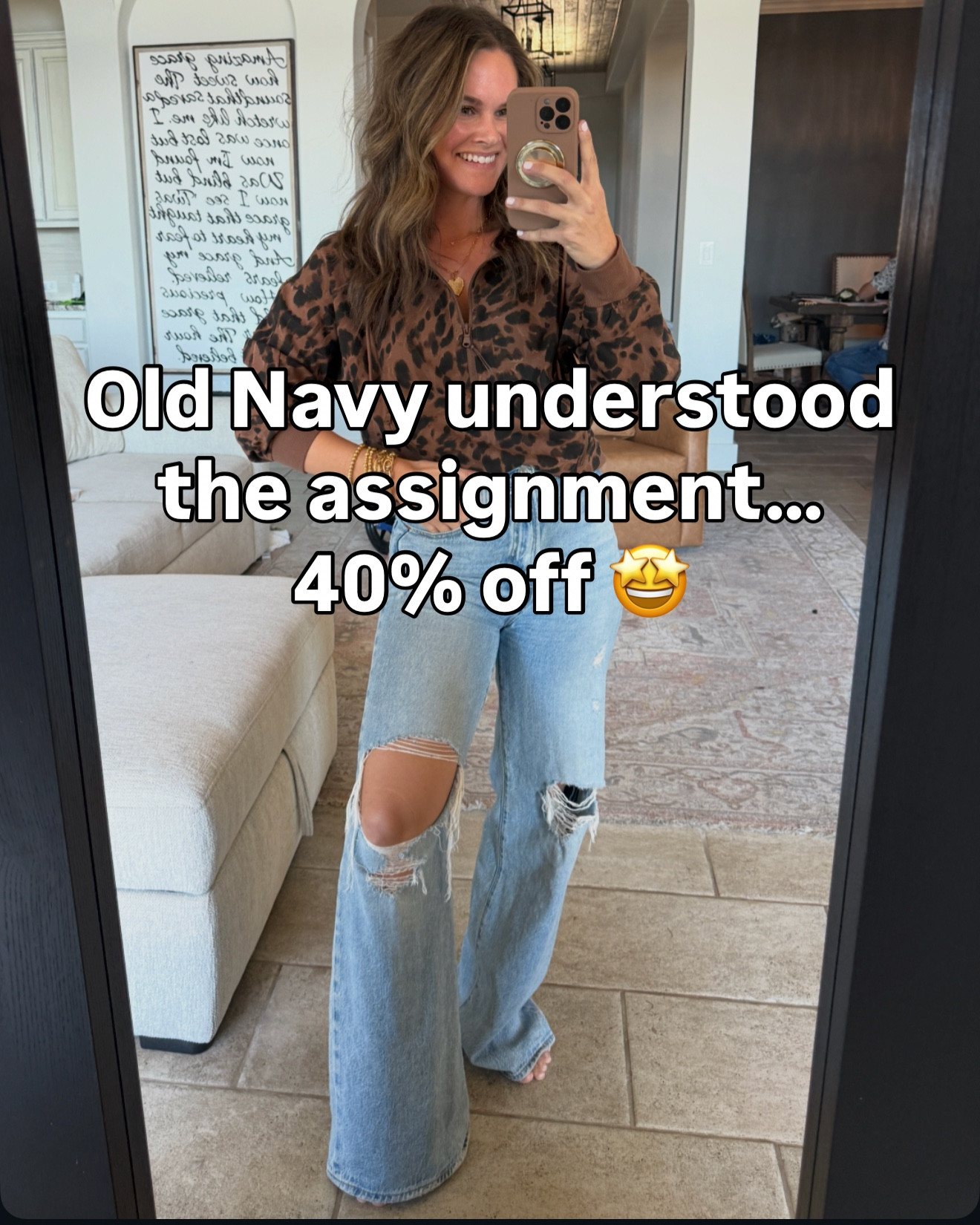 These Old Navy finds exceeded expectations 😅✨
They’re doing 40% OFF online today, and the affordable outfits, casual staples, and matching sets are so good. Comment SALE and I’ll DM you my full try-on haul + extra Old Navy finds I’m loving.
#oldnavy 


#LTKootd #LTKSaleAlert #LTKgrwm