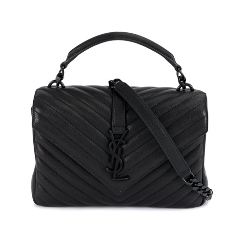 Saint Laurent Collège large bag - Preto | FarFetch BR