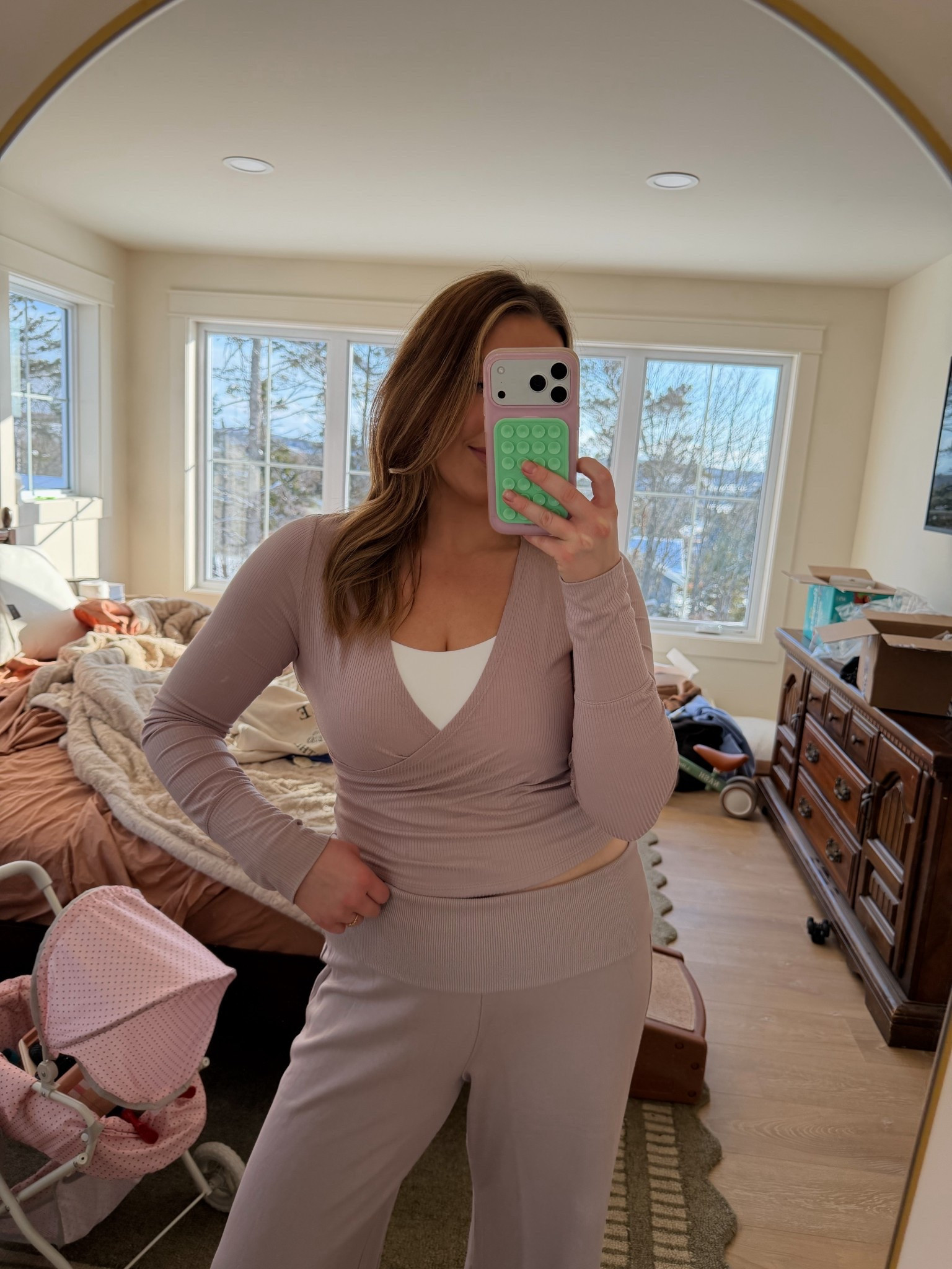 Cozy set from aerie! Wearing medium / size up in bra!

#LTKwinter #LTKsale #LTKcanada