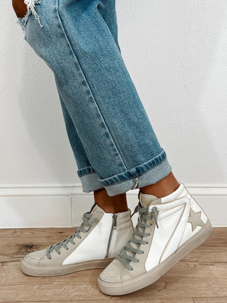 Hi-Star Sneaker | White | Talulah