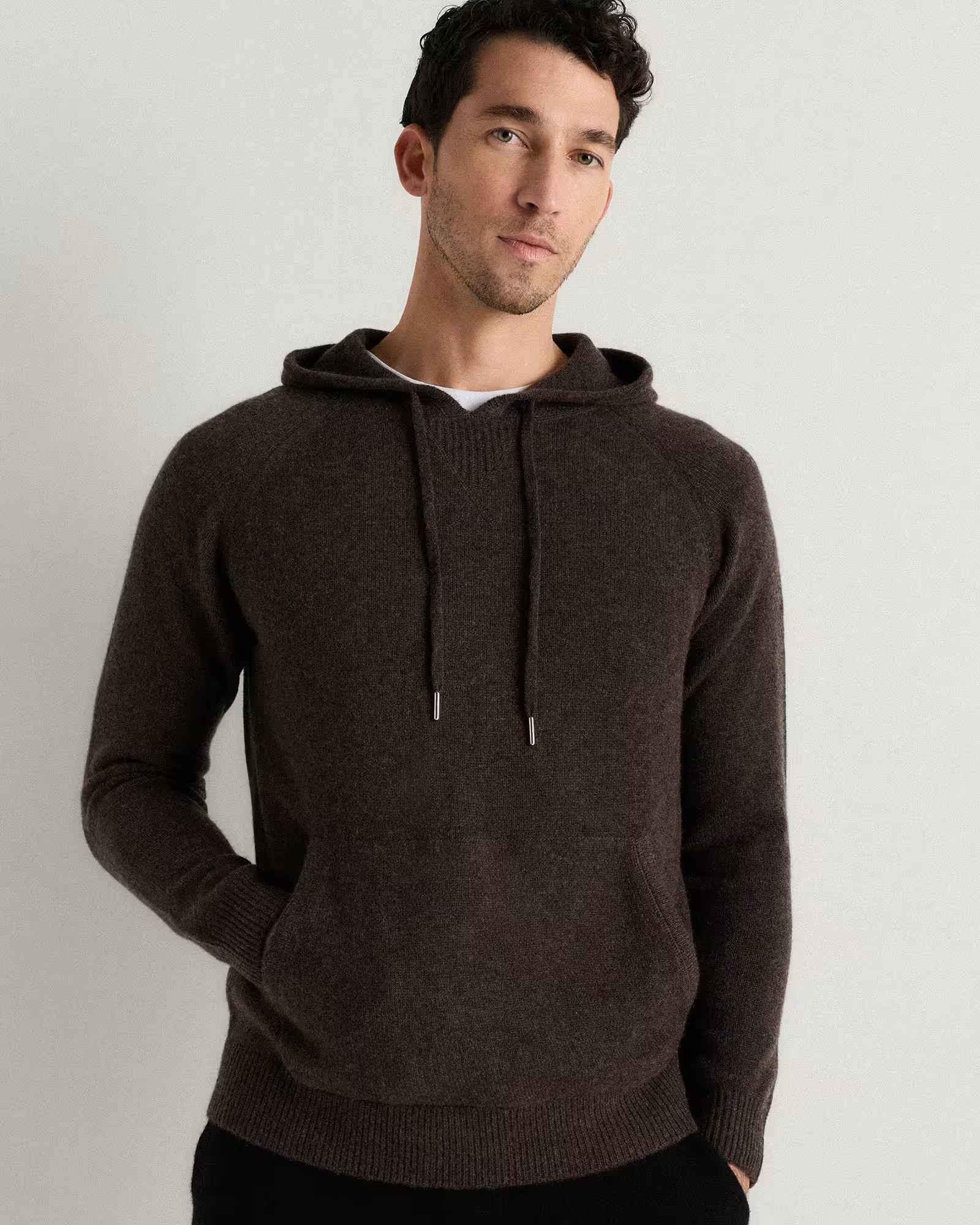 Mongolian Cashmere Pullover Hoodie | Quince