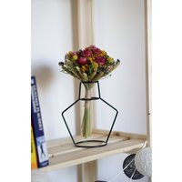 Dried Flower Arrangement With Vase/Home Decor Real Flowers/ Bouquet Floral /Wedding Dry Flowers | Etsy (US)