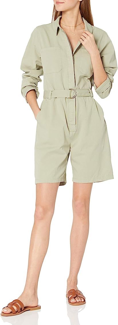 The Drop Women's Karla Utility Vintage Short Jumpsuit | Amazon (US)