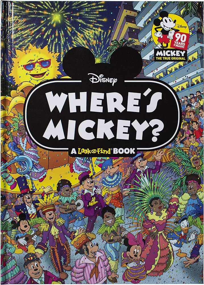 Disney - Where's Mickey Mouse - A Look and Find Book Activity Book - PI Kids | Amazon (US)