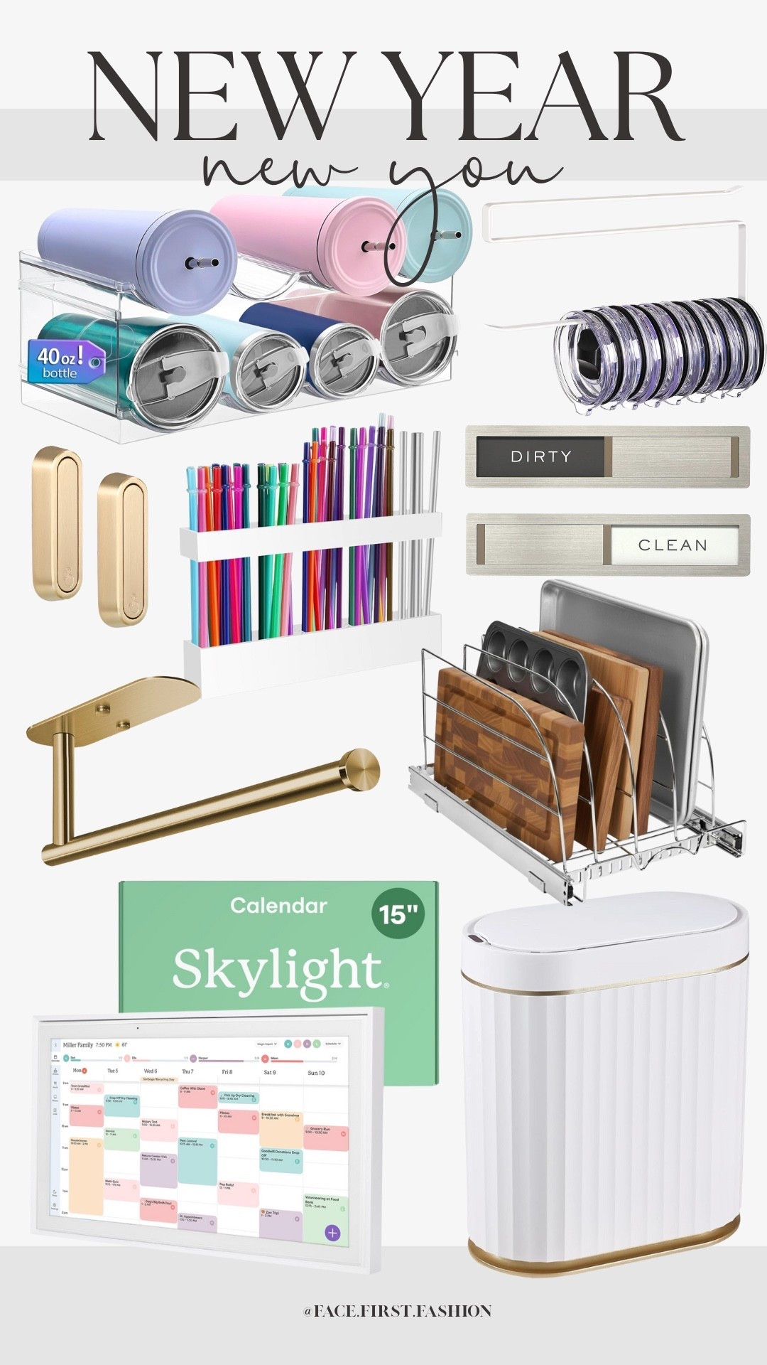 Home organization for the new year! From Amazon! 

#LTKHome #LTKSeasonal #LTKFindsUnder50