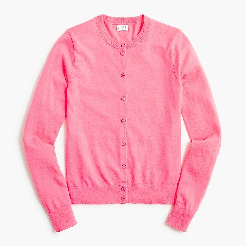 Classic cotton cardigan sweater | J.Crew Factory