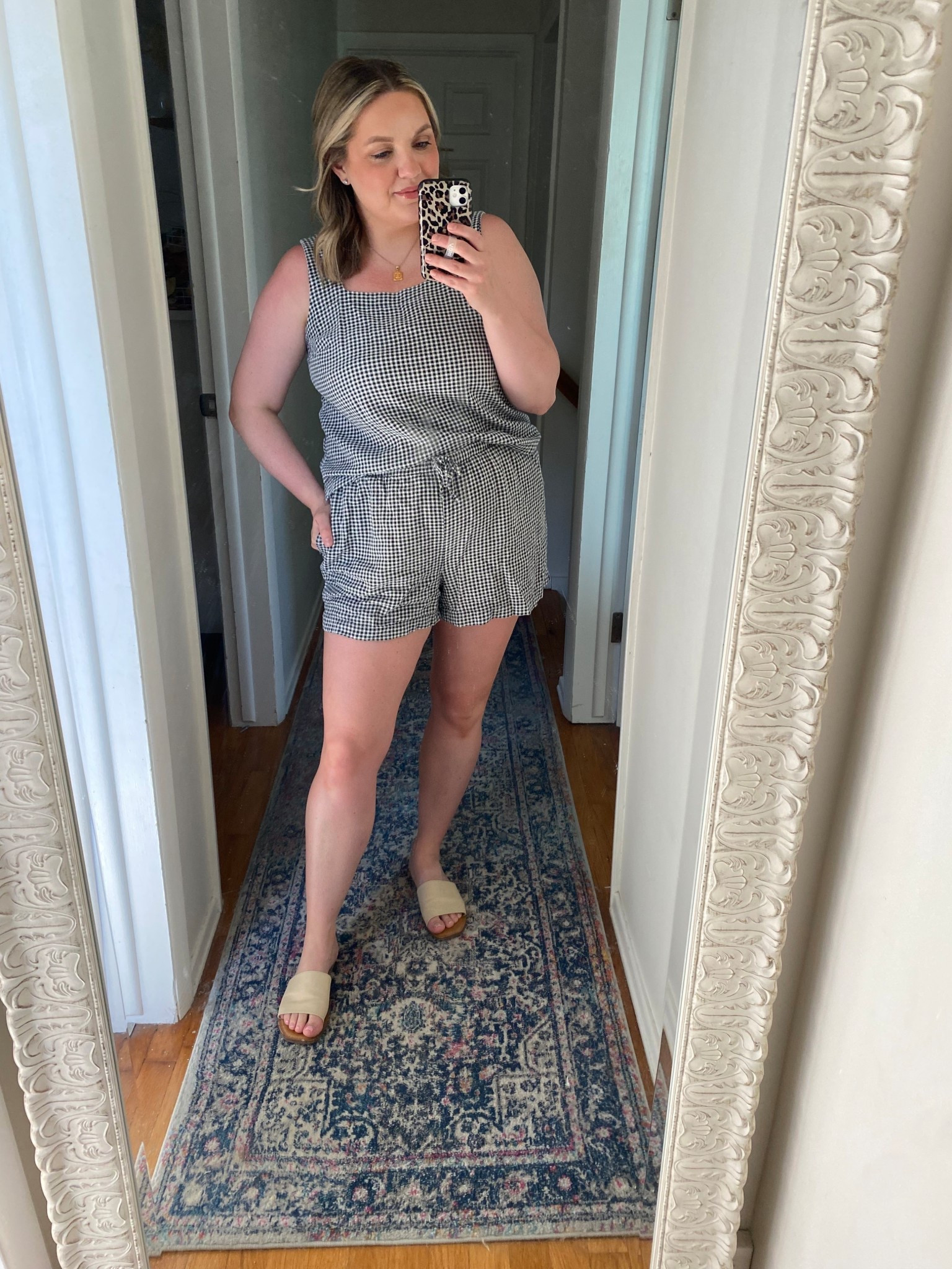 I’ve been wearing this matching set on repeat lately. It’s comfortable, light weight, easy to nurse in .. and just plain easy to throw on and feel put together. 

Top- L
Shorts -L


#LTKMidsize #LTKFindsUnder50 #LTKStyleTip