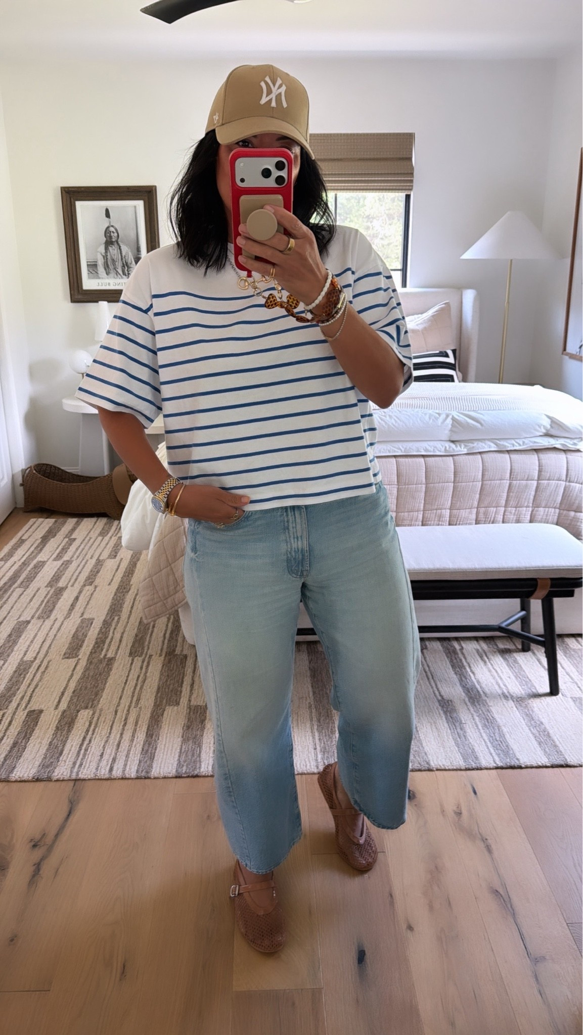Top size medium (I want all the colors), jeans size 30 (I’m a curvy size 8), shoes fit tts.

#LTKootd #LTKMidsize #LTKOver40