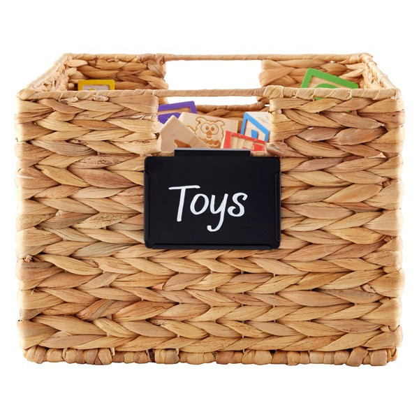 Black Bin Clip Labels Pkg/3 | The Container Store