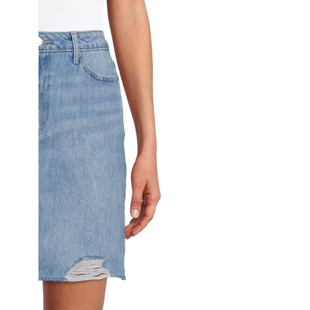 Time and Tru Women's Mini Denim Skirt | Walmart (US)