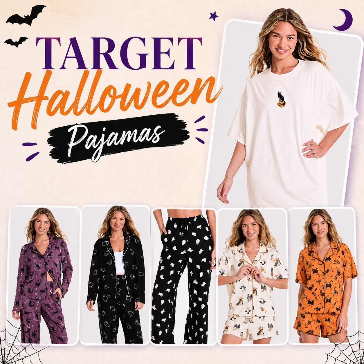 Cutest @Target Halloween pajamas 👻🎃

#LTKootd #LTKOver40