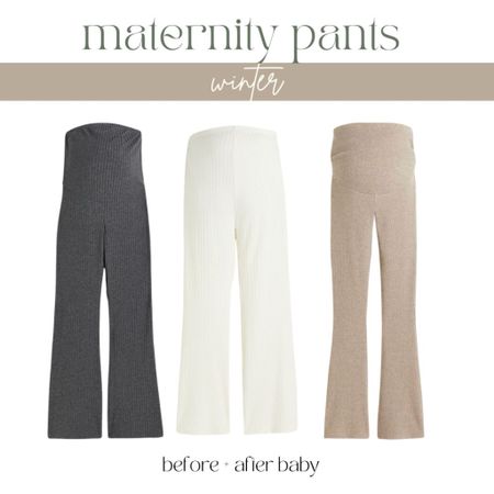 maternity pants, knit pants, postpartum pants, maternity leggings, postpartum leggings, maternity winter outfits 

#LTKbaby #LTKSeasonal #LTKbump