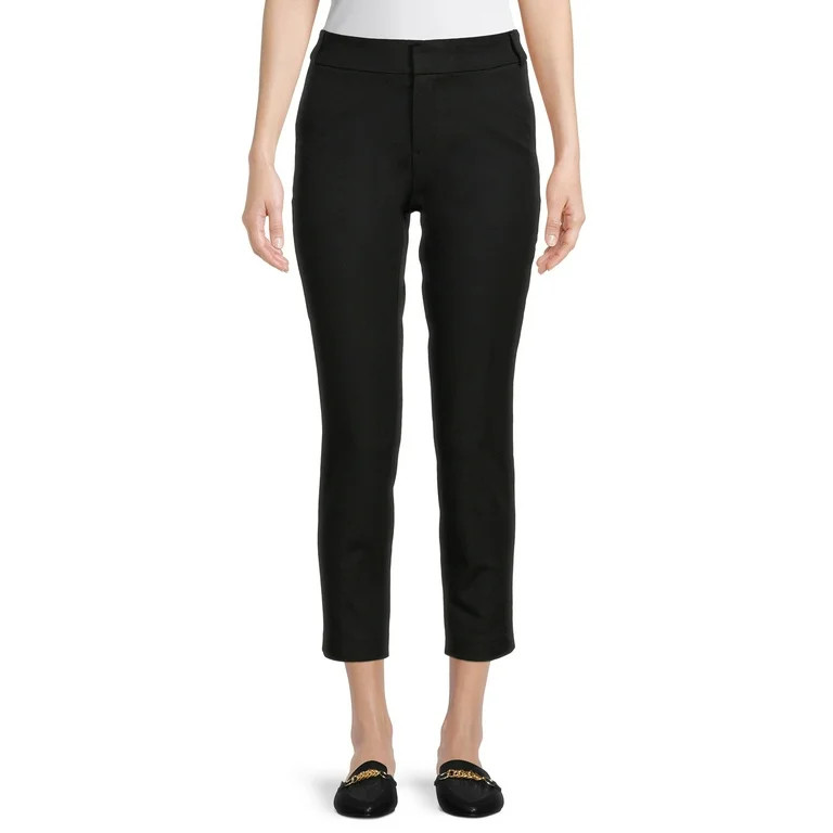 Time and Tru Women's Skinny Dress Pants | Walmart (US)