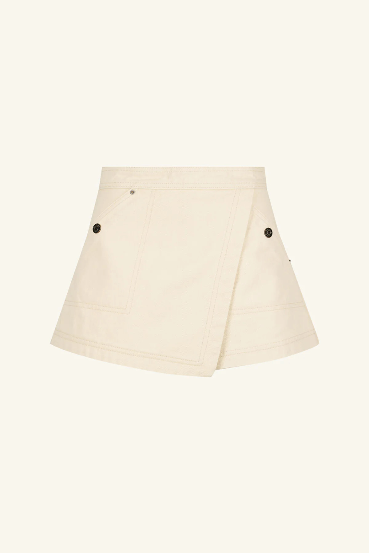SIERRA WRAP DETAIL SKORT | CREAM | SHORTS | SHONA JOY | Shona Joy
